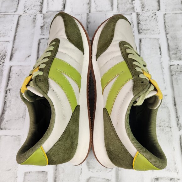 Kizik Milan Women's Sz 10 Green Sweet Pea Drop Heel Hands Free Slip On Sneakers - Picture 7 of 10